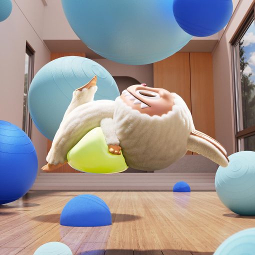 Labubu - Lazy Yoga - Image 3