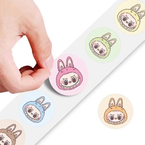 Bubu Sticker Roll – 500 Cute Seals - Image 2