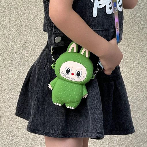 Labubu Silicone Mini Bag – Coin & Crossbody - Image 17
