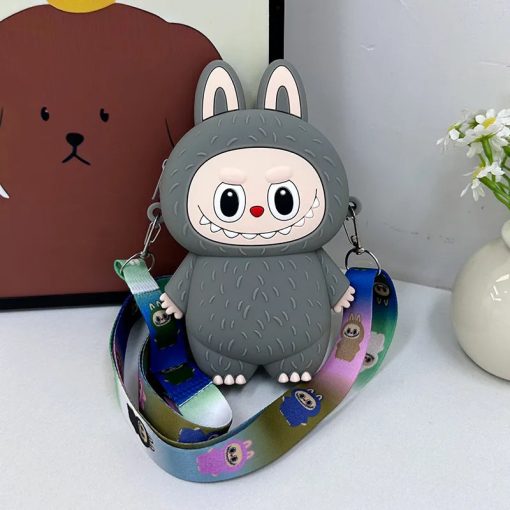 Labubu Silicone Mini Bag – Coin & Crossbody - Image 9