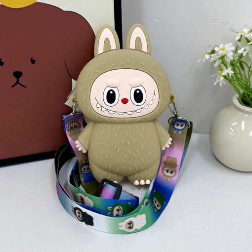 Labubu Silicone Mini Bag – Coin & Crossbody - Image 11