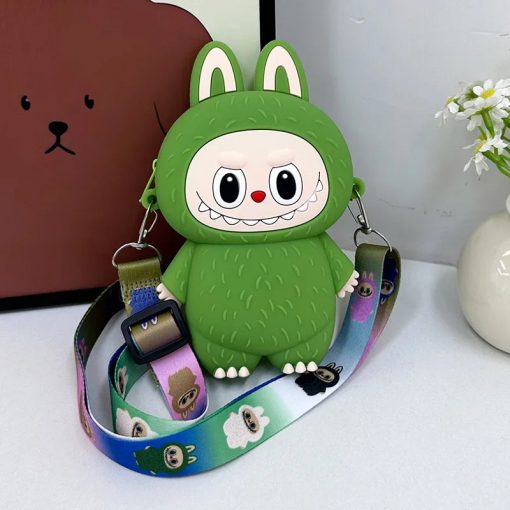 Labubu Silicone Mini Bag – Coin & Crossbody - Image 8
